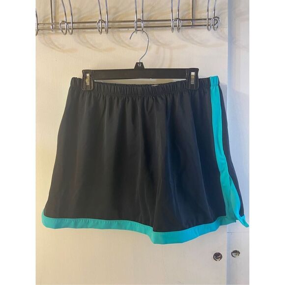 Swimsuits for ALL Swim Skirt with shorts Only size 18 Black & Blue - Picture 1 of 7